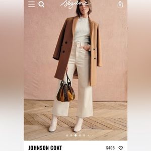 NWOT Sézane Johnson Coat